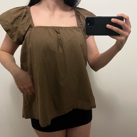 Brown Blouse - Picture 2 of 3